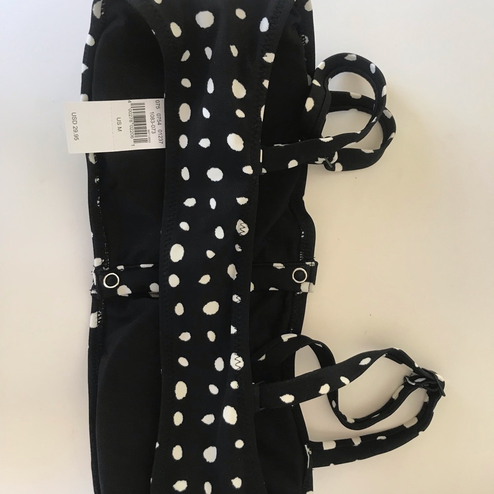 AERIE polka dot swim top